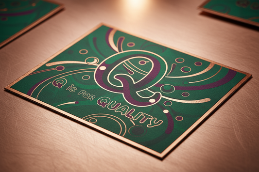 Letter Q Card