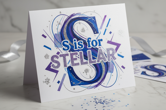 Letter S Card